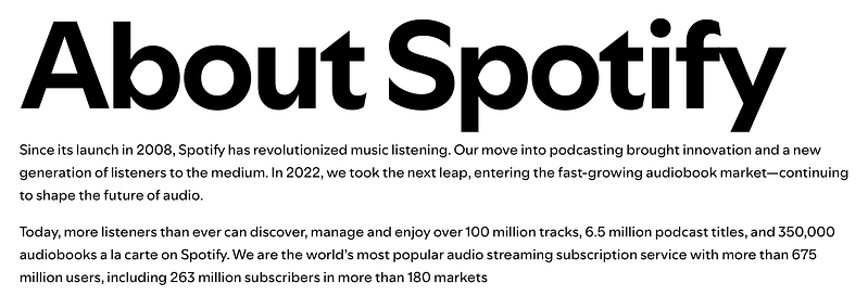 unique selling proposition di spotify
